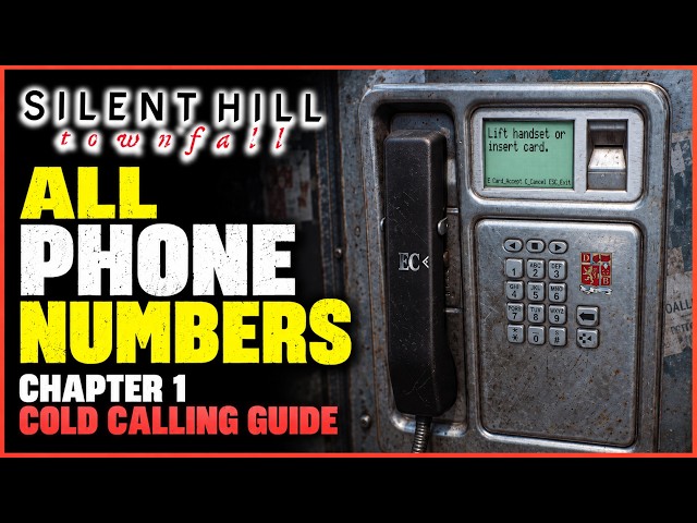 Silent Hill Townfall - All 3 Phone Numbers Chapter 1 - EVERY Number You Can Call