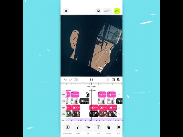 Sem Demora funk | Itachi Uchiha edit | blurrrr app tutorial video| #blurrrapp #tutorial #itachi