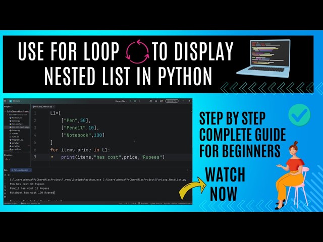 How to Loop Through Nested Lists in Python