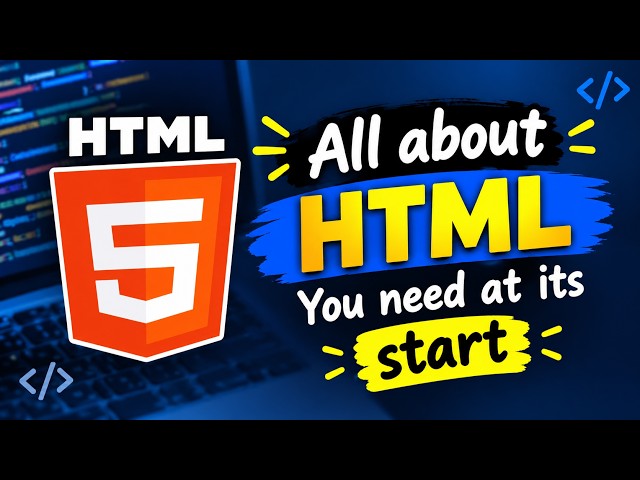 All about HTML you need at it’s start