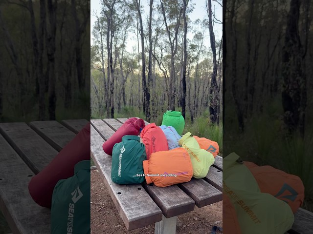 LIMITED EDITION Dry Bags from Sea to Summit 🤩
