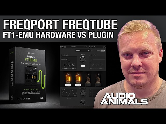 Freqport Freqtube FT1-EMU Hardware VS Plugin Emulation