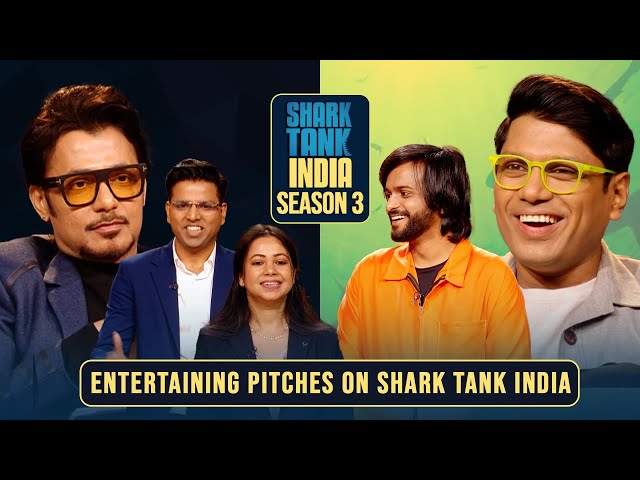 Sharks ने बनाया Pitchers के सामने Funny Moments | Shark Tank India S3 | Compilation
