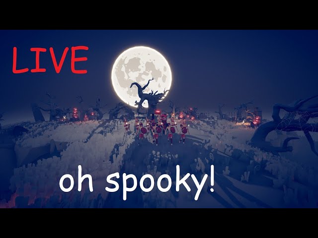 Spooky!! | TABS Halloween (First Live Streaming)