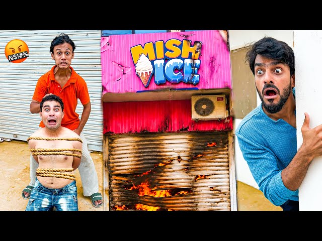 MUNNA COMPLETELY DESTROYED MY ICE CREAM SHOP 🤬 | MISHKAT KHAN | FICTION 