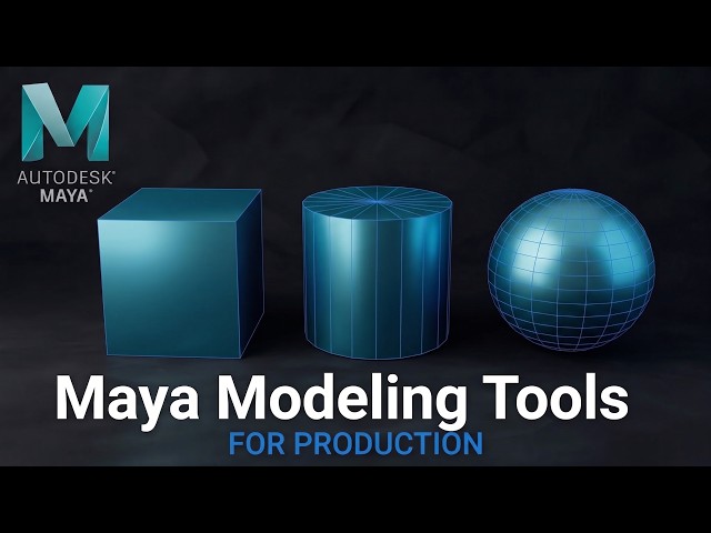 Maya Modeling Tools for Production