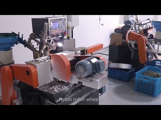 PU/POM Coated Roller Bearing Production Process | Custom Plastic Roller Wheel Manufacturing