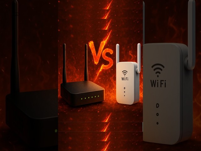 Stop Weak WiFi! Extender or Repeater? π¨