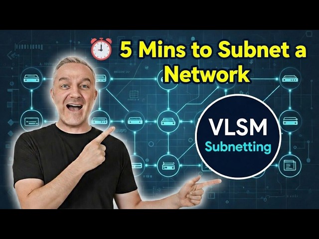 VLSM Subnetting: Start With The Largest Subnet