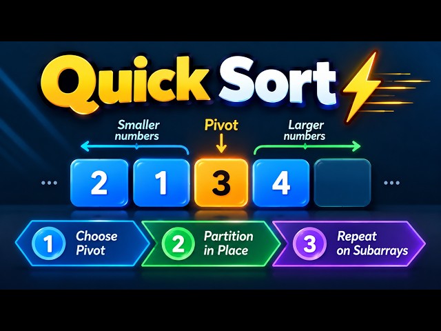Quick Sort Explained: How Partitioning Works Step by Step