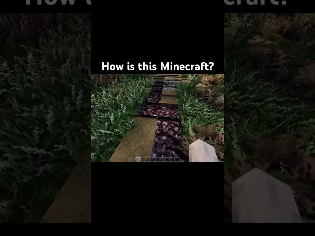 How is this Minecraft? | #shorts #minecraft