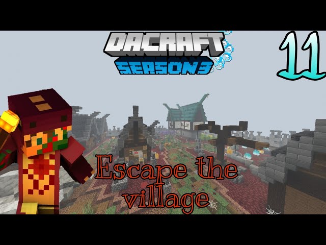 DaCraft S3 #11 - Escape The Lost Village | Halloween Special | (Filipino Minecraft Smp)