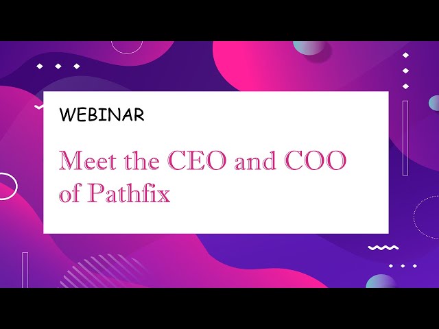 Webinar: Meet the CEO and COO of Pathfix, the easiest way to add OAuth to your platform