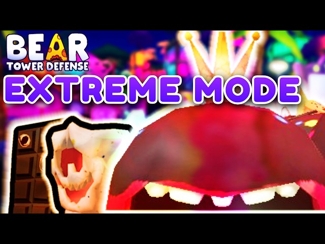 BEATING EXTREME MODE in BEAR TD!