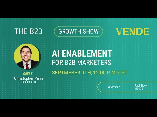 AI Enablement For B2B Marketers