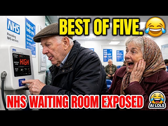 "The Most Relatable NHS Waiting Room Experience Ever 😂 | British Humour"