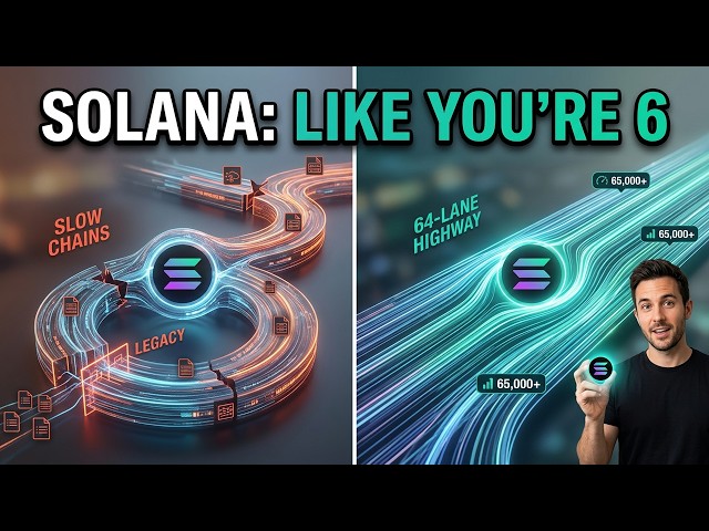 Solana Explained Like You're 6 Years Old!