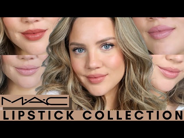 MAC Lipstick Collection | ALL wearable shades | Elanna Pecherle