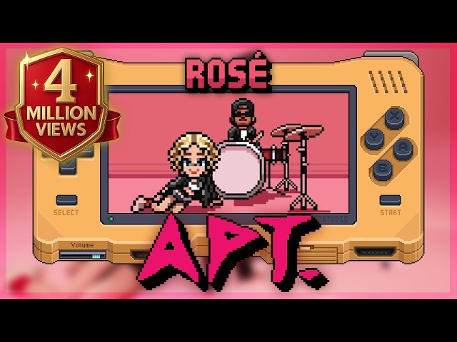 ROSÉ & Bruno Mars 'APT' / 8 Bit Style