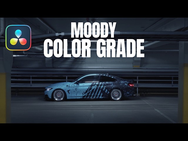 Get MOODY Dark Colors In DaVinci Resolve