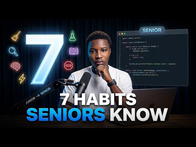 7 Habits That Will Actually Make You A Senior Developer
