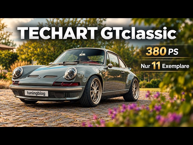 TECHART GTclassic: 380 HP Porsche 911 (964) Restomod