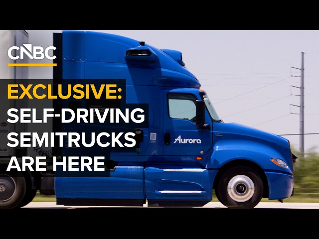 Exclusive: Ride-Along Inside Aurora’s Self-Driving Semitruck