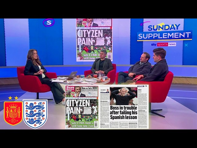 Pundits Review England vs Spain 2-3 | Pundits Review Guehi,O' Reilly Performance & Kane Miss Penalty
