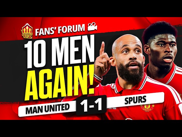 Absolutely BOTTLED IT! Man United 1 - 1 Spurs! Fans Forum