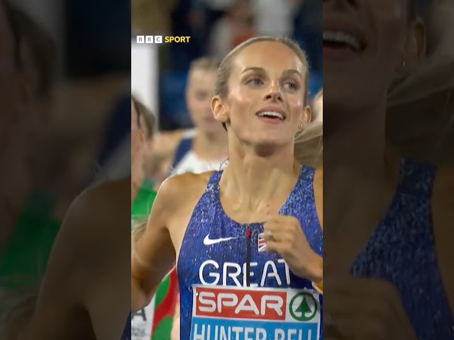 GEORGIA HUNTER BELL WINS WOMEN'S 1500M GOLD 🥇
