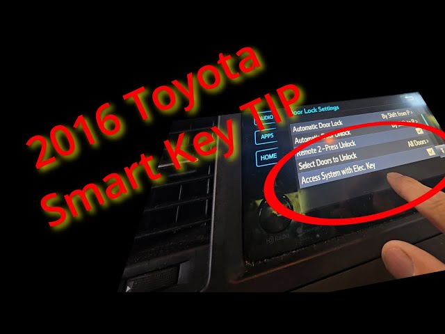 2016 Sienna Smart Key Tip  Keep It Simple!