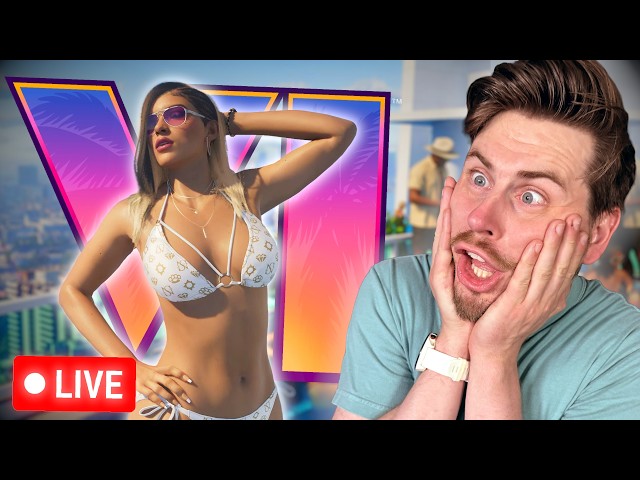 PLAYING GTA5 AND REACTING TO GTA6 REVEAL
