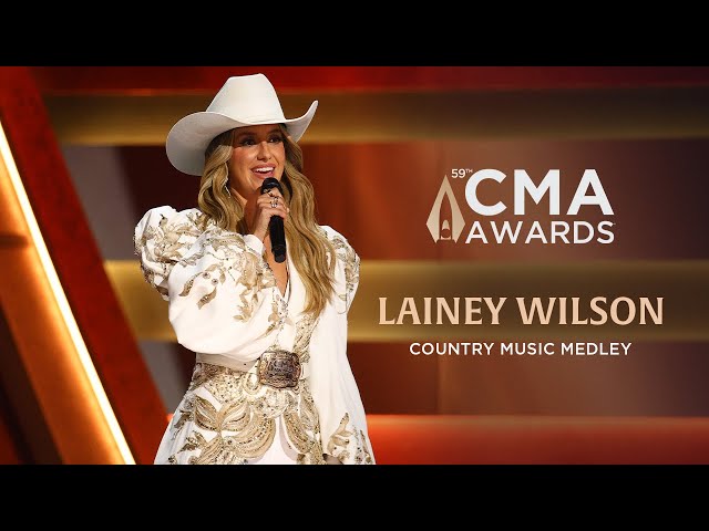 Lainey Wilson Sings a Medley of Iconic Country Songs | Live at CMA Awards 2025