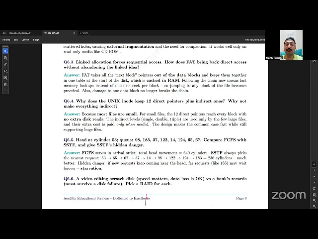 IPP- Operating Systems QA