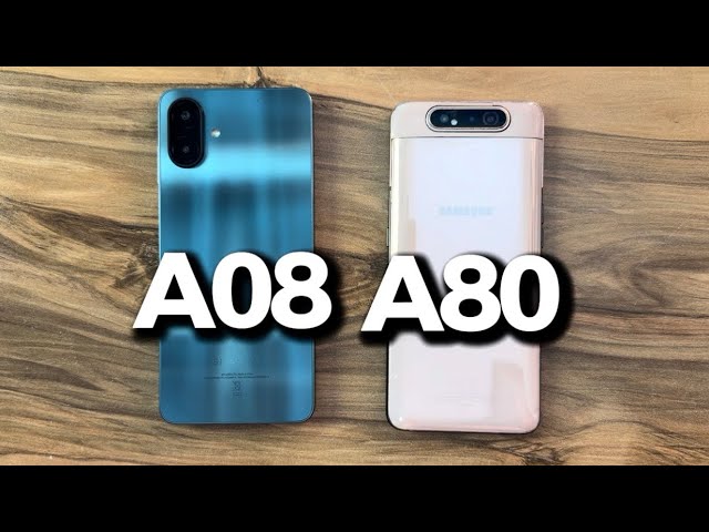 Samsung Galaxy A08 vs Samsung Galaxy A80