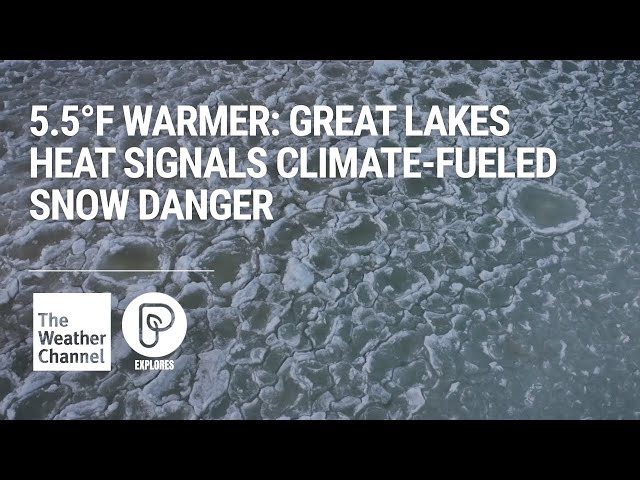 5.5°F Warmer: Great Lakes Heat Signals Climate-Fueled Snow Danger