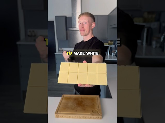 Healthy Homemade White Chocolate ✅