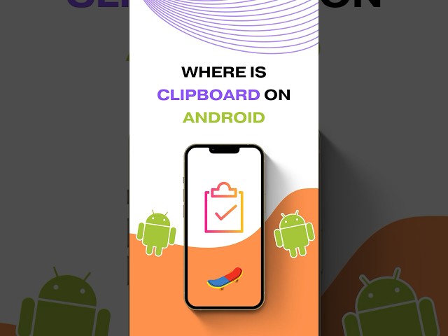 Where Is Clipboard on Android #androidtutorials