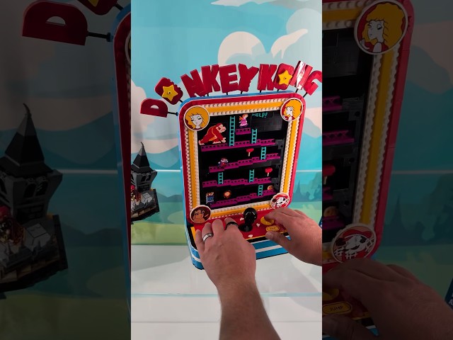 LEGO Donkey Kong Arcade set unveiled at San Diego Comic-Con