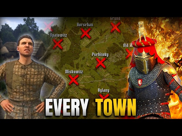 Can I Conquer Every Town in KCD2?