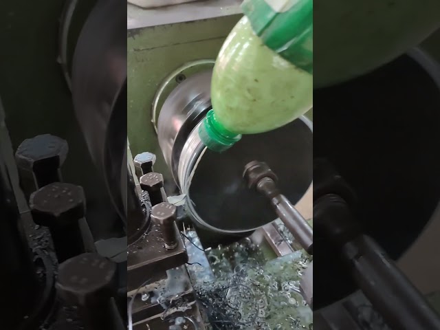 6mm thick M.S. flat 150 diameter turning | machinist | #machinist | #machine | #machinery