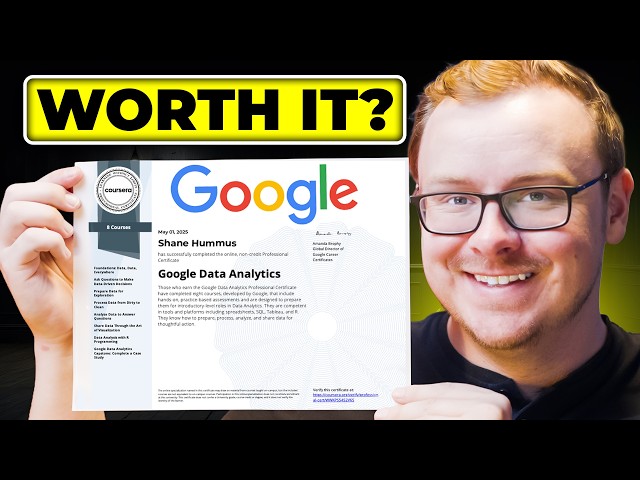 Is The Google Data Analytics Certificate ACTUALLY Worth It? (Review)
