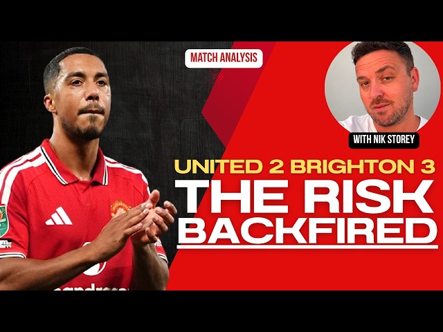 NO EXCUSES, not good enough - United 2 Brighton 3 analysed