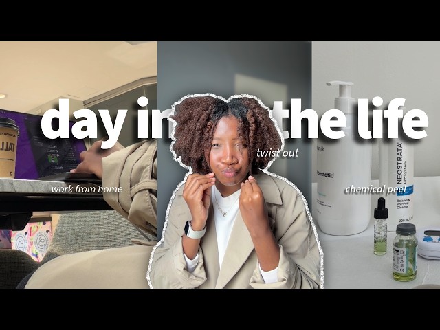 MY FIRST TCA CHEMICAL PEEL | Realistic WFH day, skincare results & cooking chicken hearts with pap