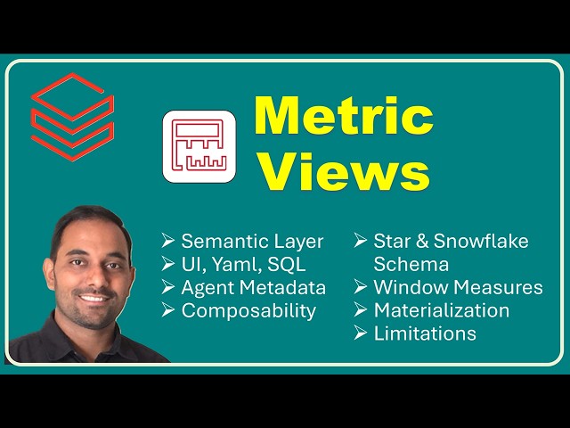 Databricks Metric Views Explained | Build a Semantic Layer Step-by-Step (Hands-on Demo)