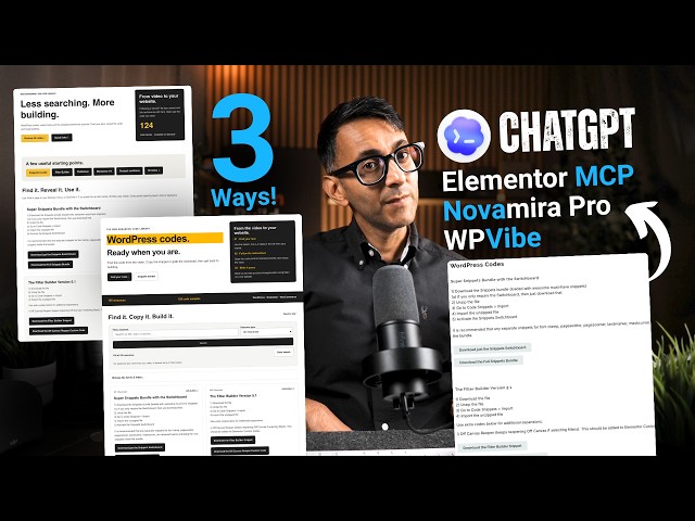I Challenge 3 MCPs & ChatGPT to Overhaul a web page!