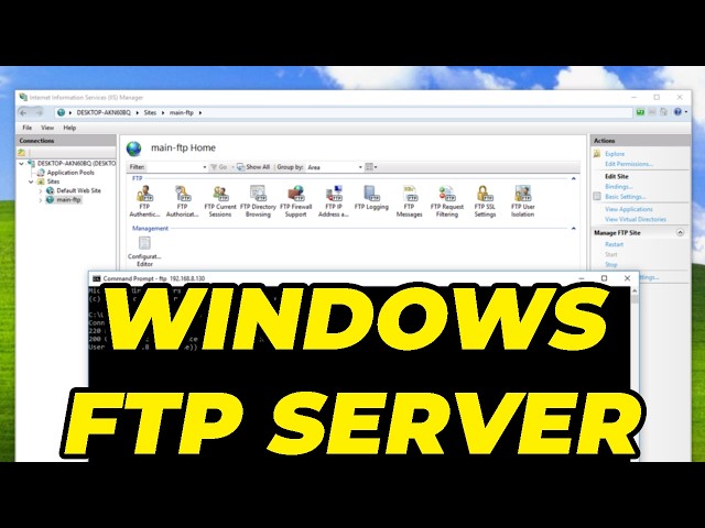 How To Host an FTP Server on Windows?