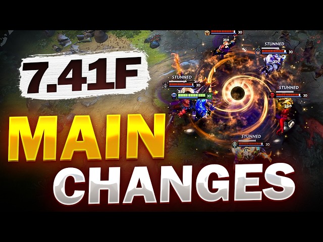 Dota 2 NEW 7.41f Patch - Main Changes!