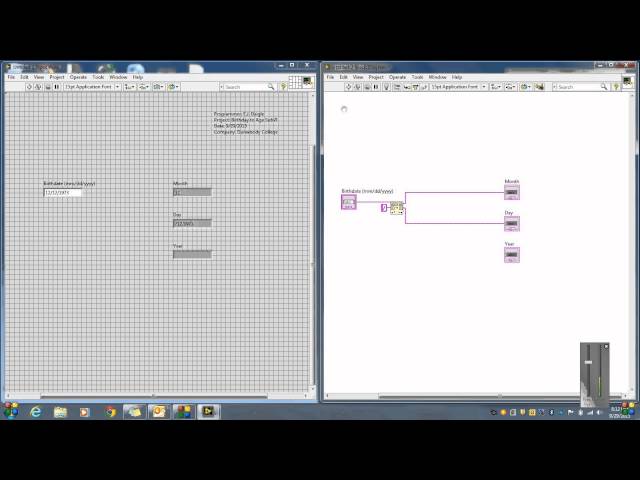 LabVIEW Birthday String Demo