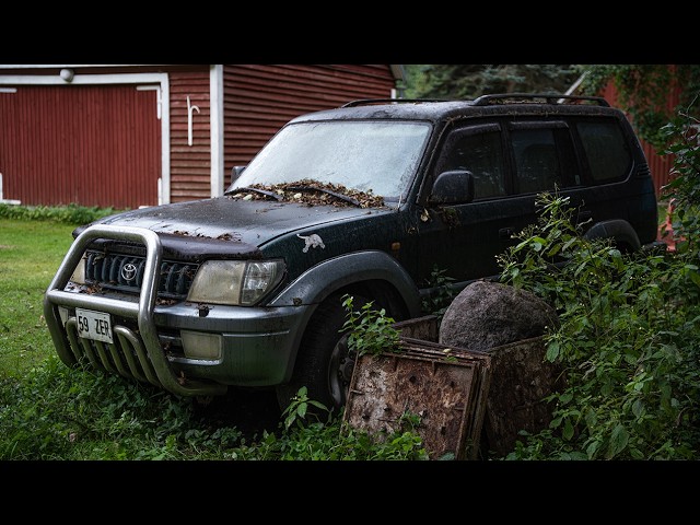 Starting Diesel Toyota Land Cruiser After 5 Years + Test Drive
